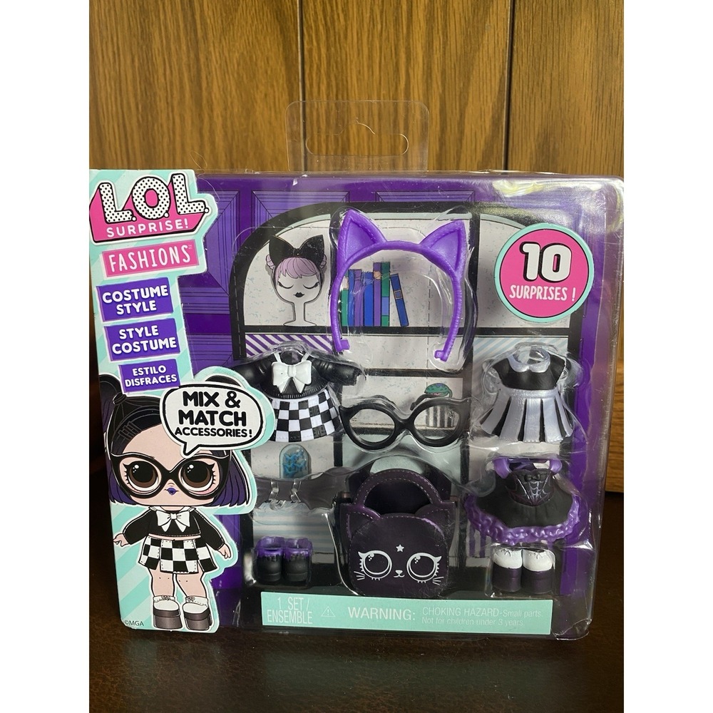 LOL Surprise Fashions pack COSTUME STYLE mix & match accessories Halloween New
